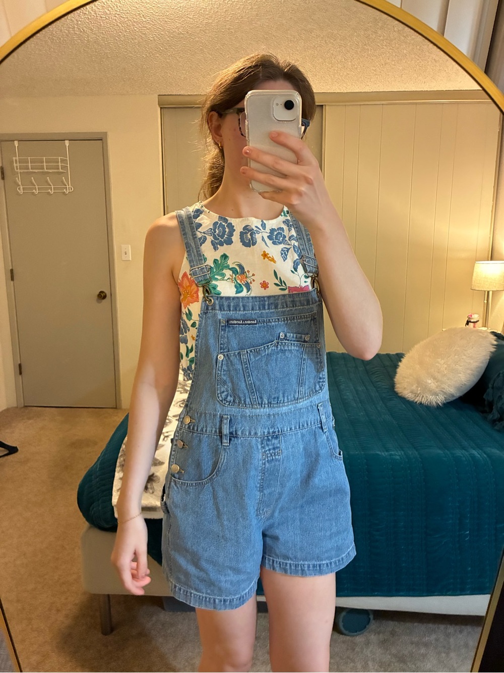London London Jean Shortalls